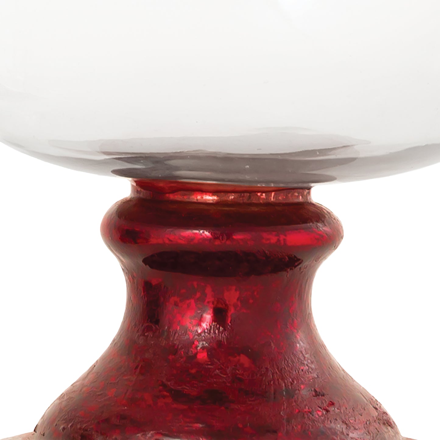 209048 - Melrose Bowl - Small Antique Red Artifact and Clear