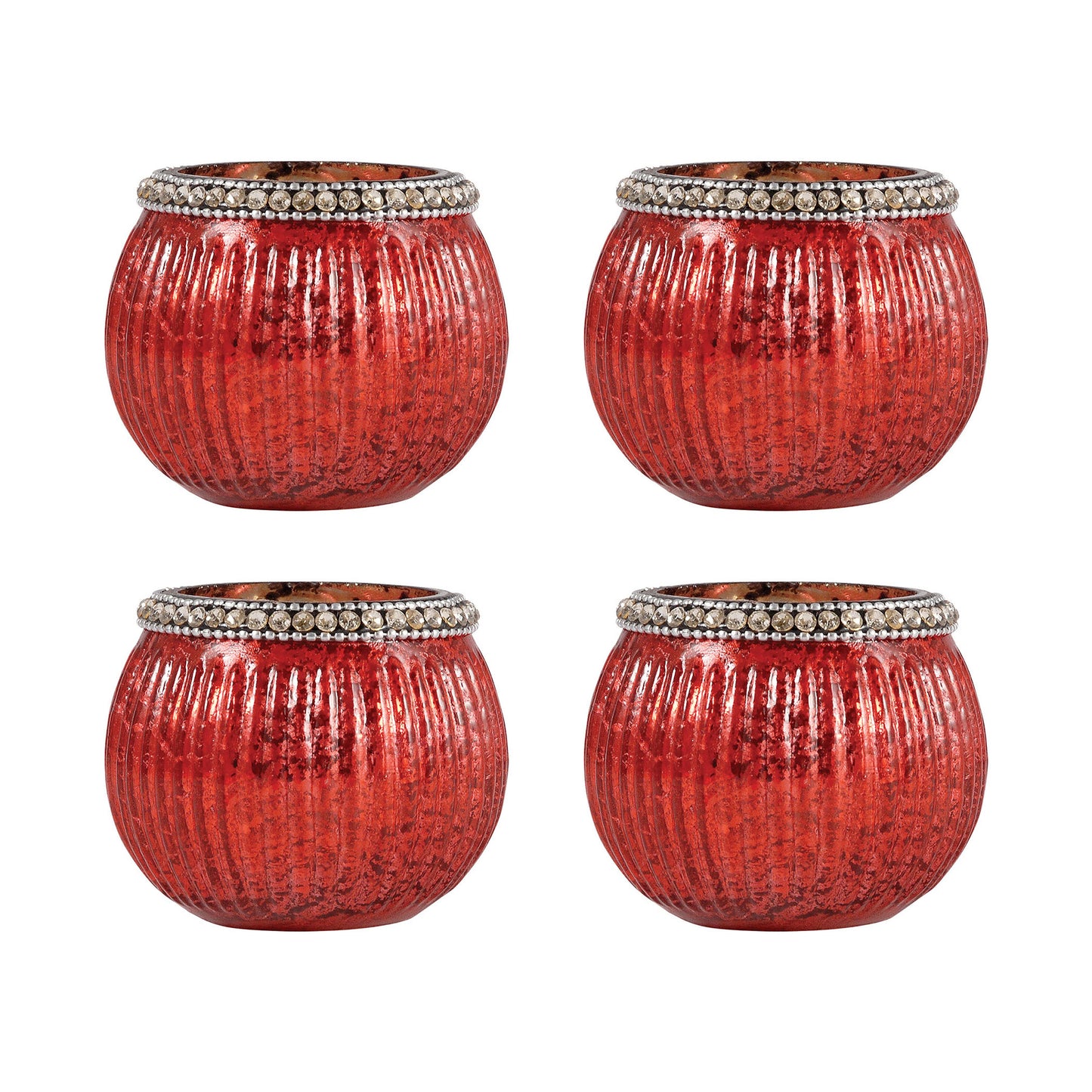 209352 - Sterlyn 2.75-inch Votives (Set of 2) - Antique Red Artifact