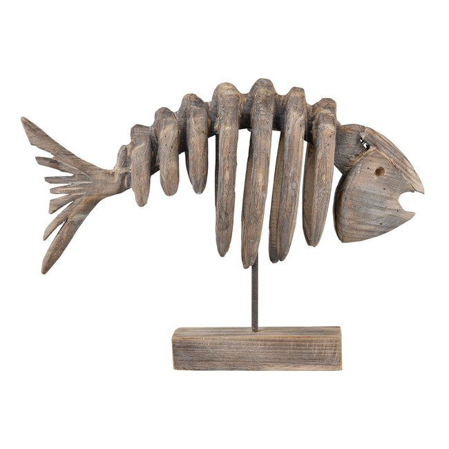 2181-111 - Bone Fish Decorative Object