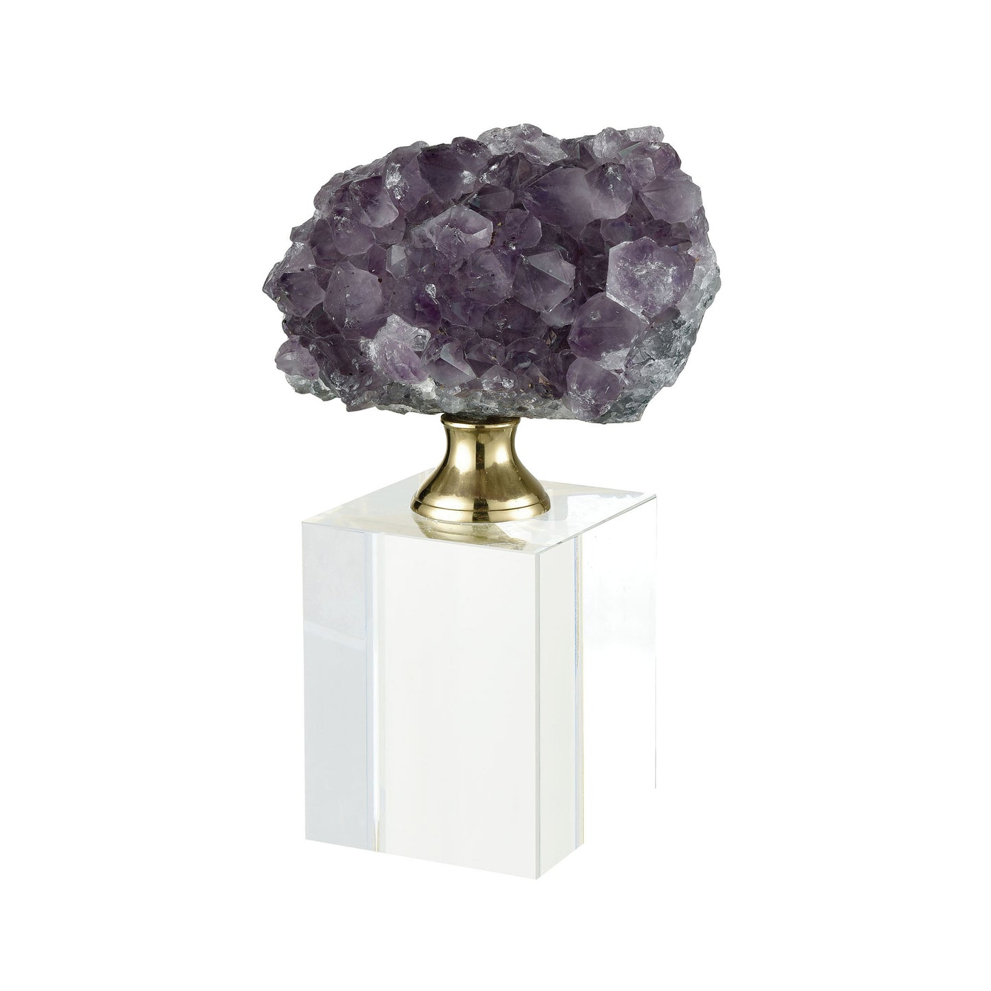 2215-1007 - Roque Opera Decorative Accessory - Natural Purple Stone