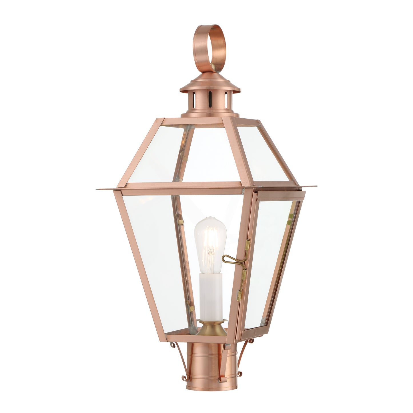 2250-CO-CL - Olde Colony Outdoor Post Light - Copper