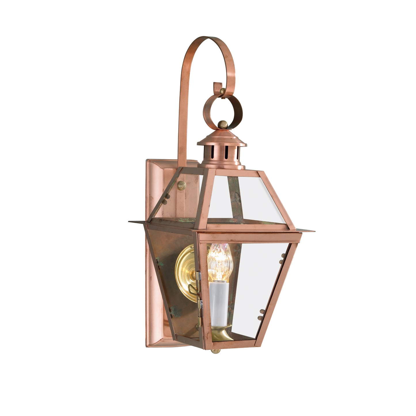 2253-CO-CL - Olde Colony Outdoor Wall Light - Copper