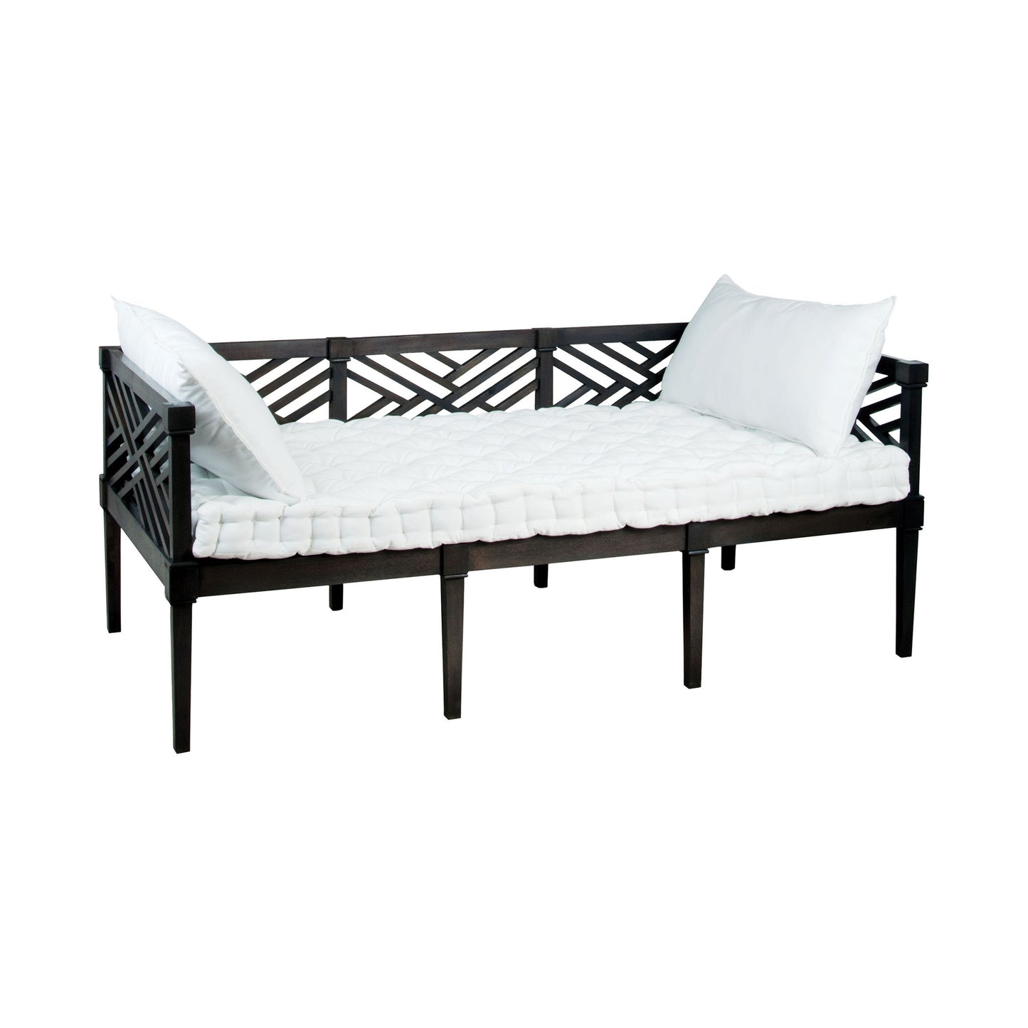 2317007S-WO - Teak Daybed Cushions - White