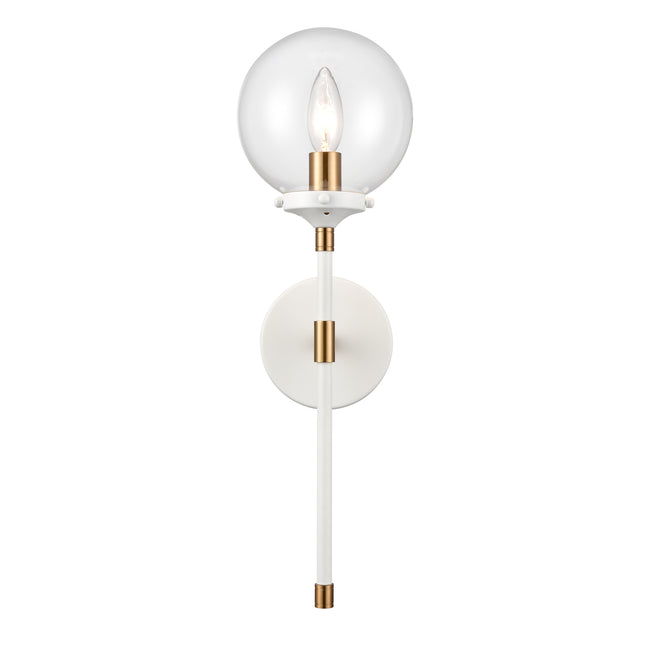 24434/1 - Boudreaux 19'' High 1-Light Sconce - Matte White