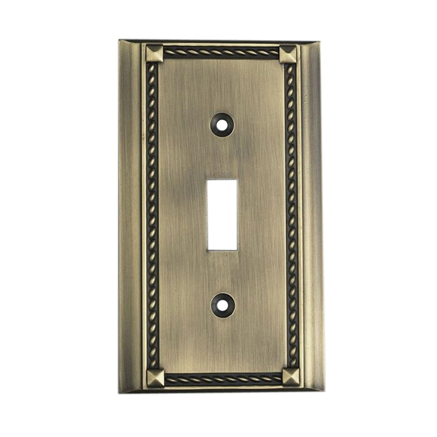 2501AB - Clickplate in Antique Brass - Single