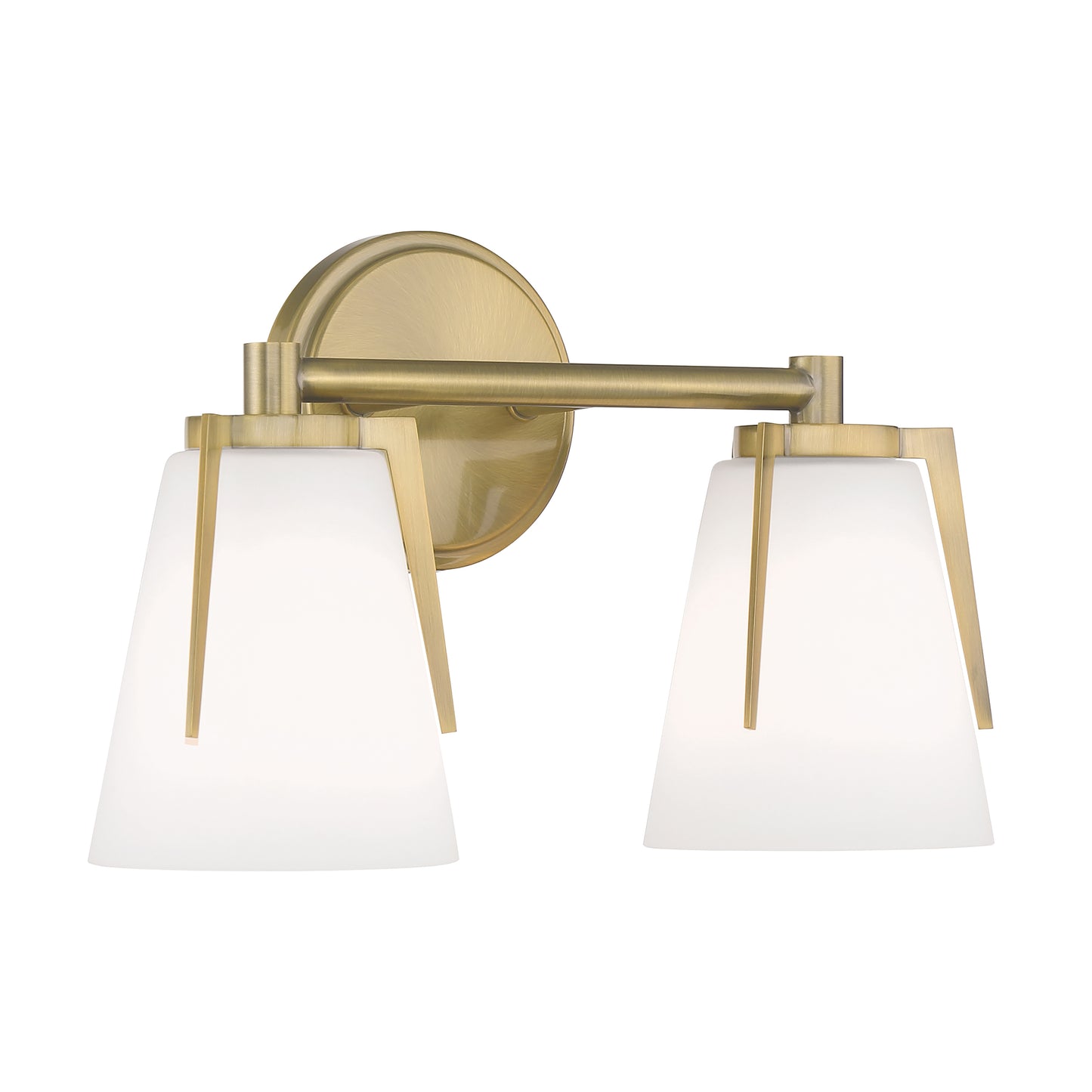 2502-AN-MO - Allure Bath Light - Antique Brass