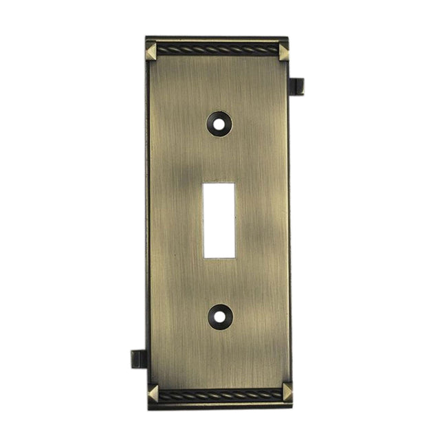 2504AB - Clickplate in Antique Brass - Middle