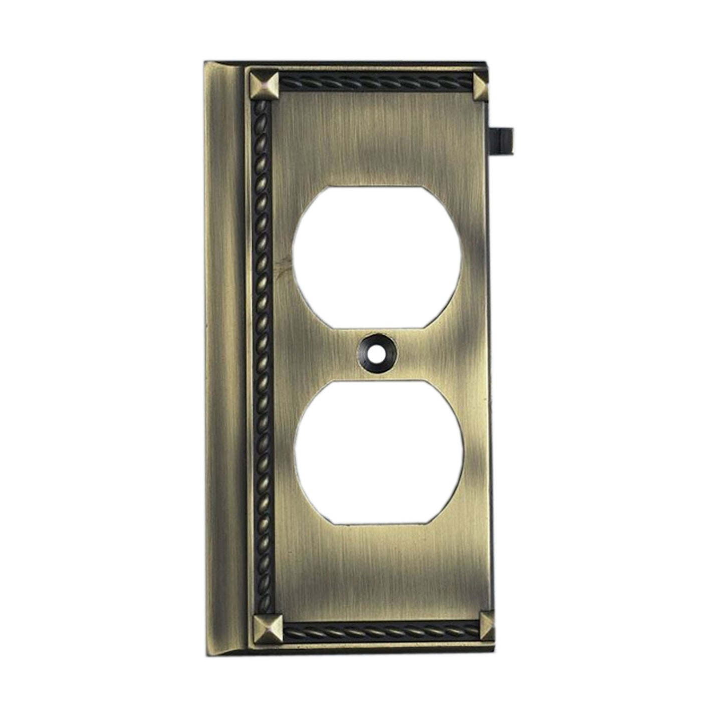 2506AB - Clickplate in Antique Brass - End