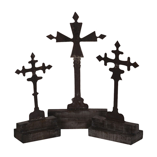 252504S - Ornate Crosses (Set of 3)