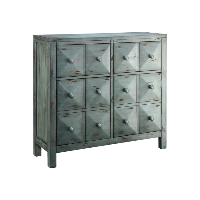 30126 - Accent Cabinet 2Dr 2Dw Blue