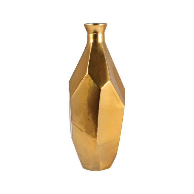 316296 - Origami Tall Bottle Metallic Gold