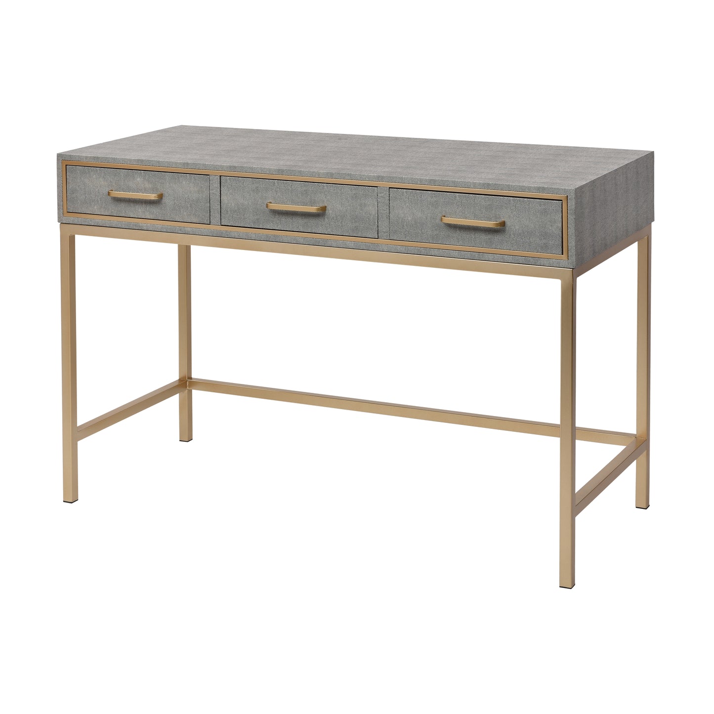 3169-101B - Sands Point Desk - 3 Drawer Gray