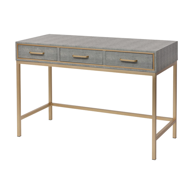 3169-101B - Sands Point Desk - 3 Drawer Gray