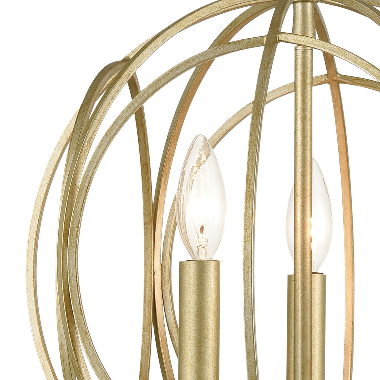 33422/1 - Ringlets 10'' Wide 1-Light Mini Pendant - Matte Gold