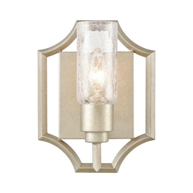 33441/1 - Cheswick 10'' High 1-Light Sconce - Aged Silver