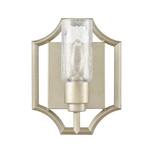 33441/1 - Cheswick 10'' High 1-Light Sconce - Aged Silver