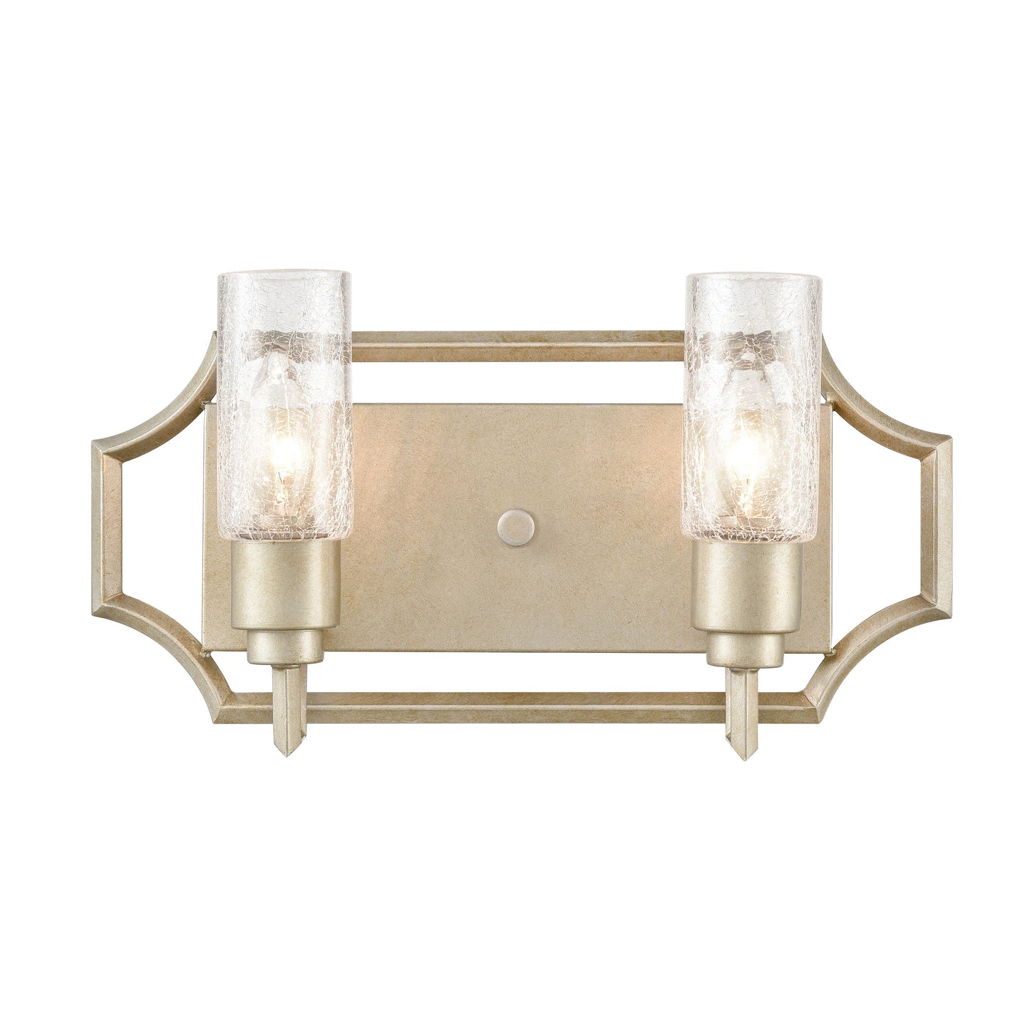 33442/2 - Cheswick 16'' Wide 2-Light Vanity Light - Aged Silver