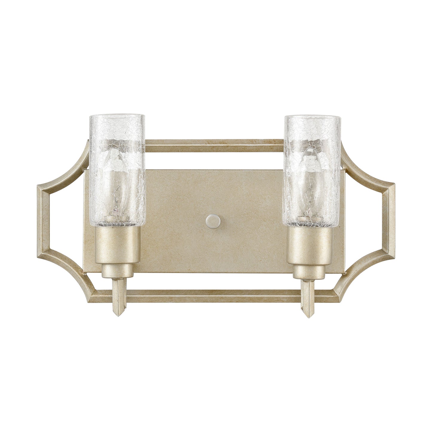 33442/2 - Cheswick 16'' Wide 2-Light Vanity Light - Aged Silver