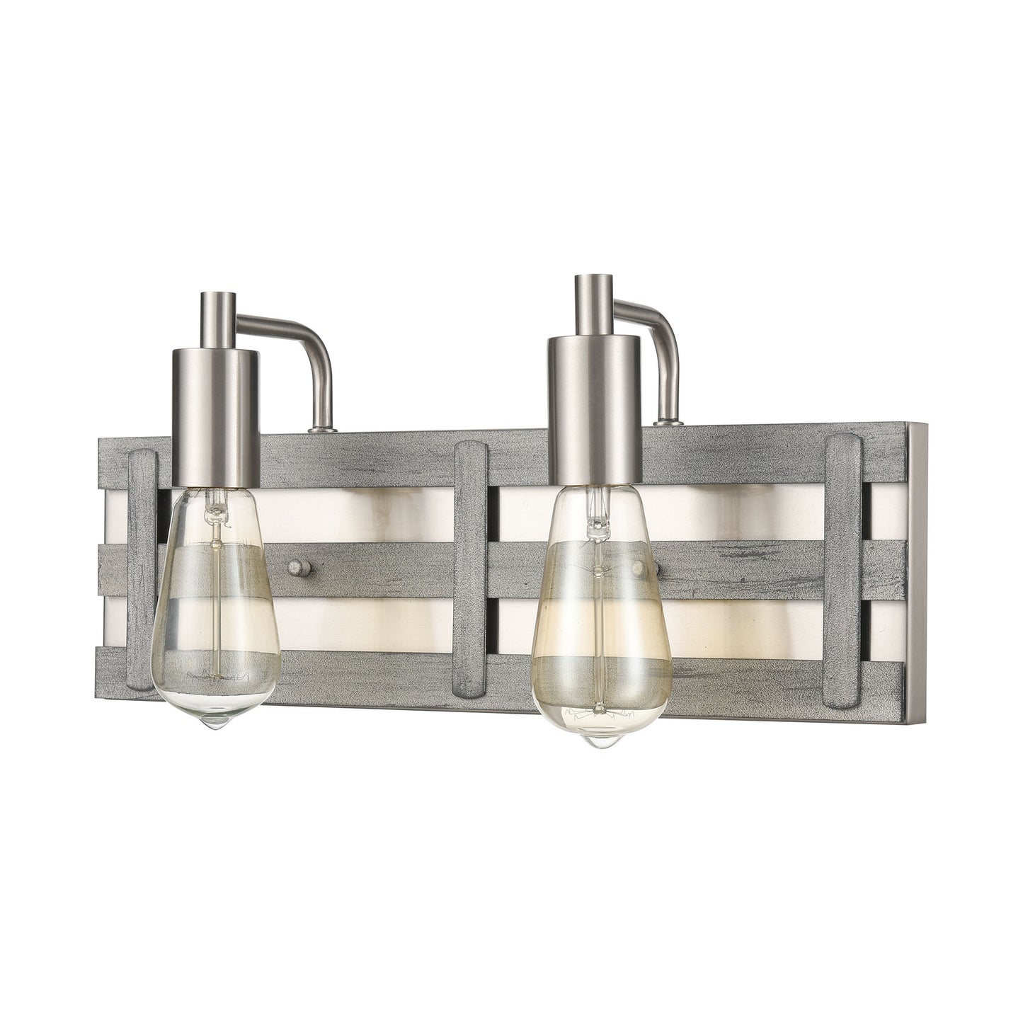 33452/2 - Brigantine 16'' Wide 2-Light Vanity Light - Weathered Driftwood