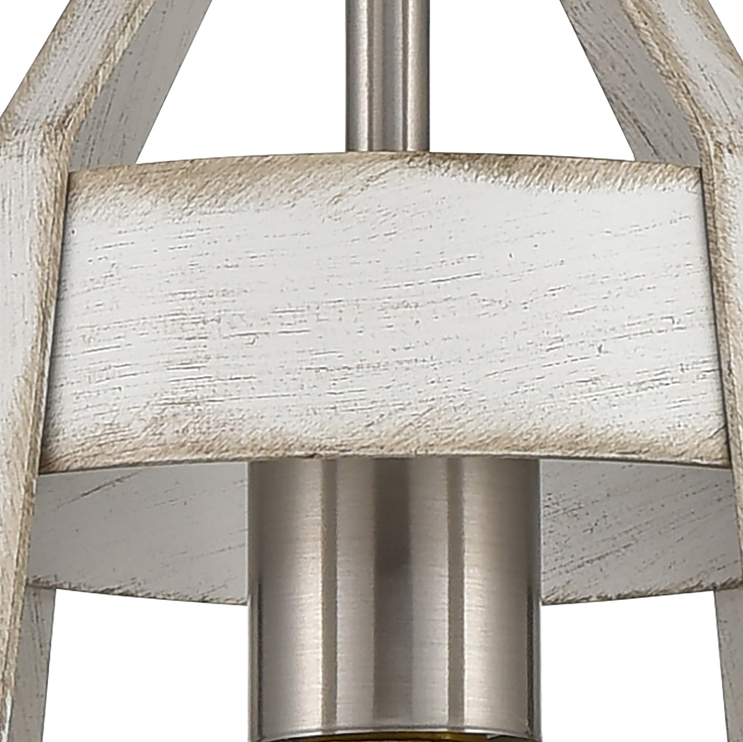 33555/1 - Brigantine 7'' Wide 1-Light Mini Pendant - Satin Nickel