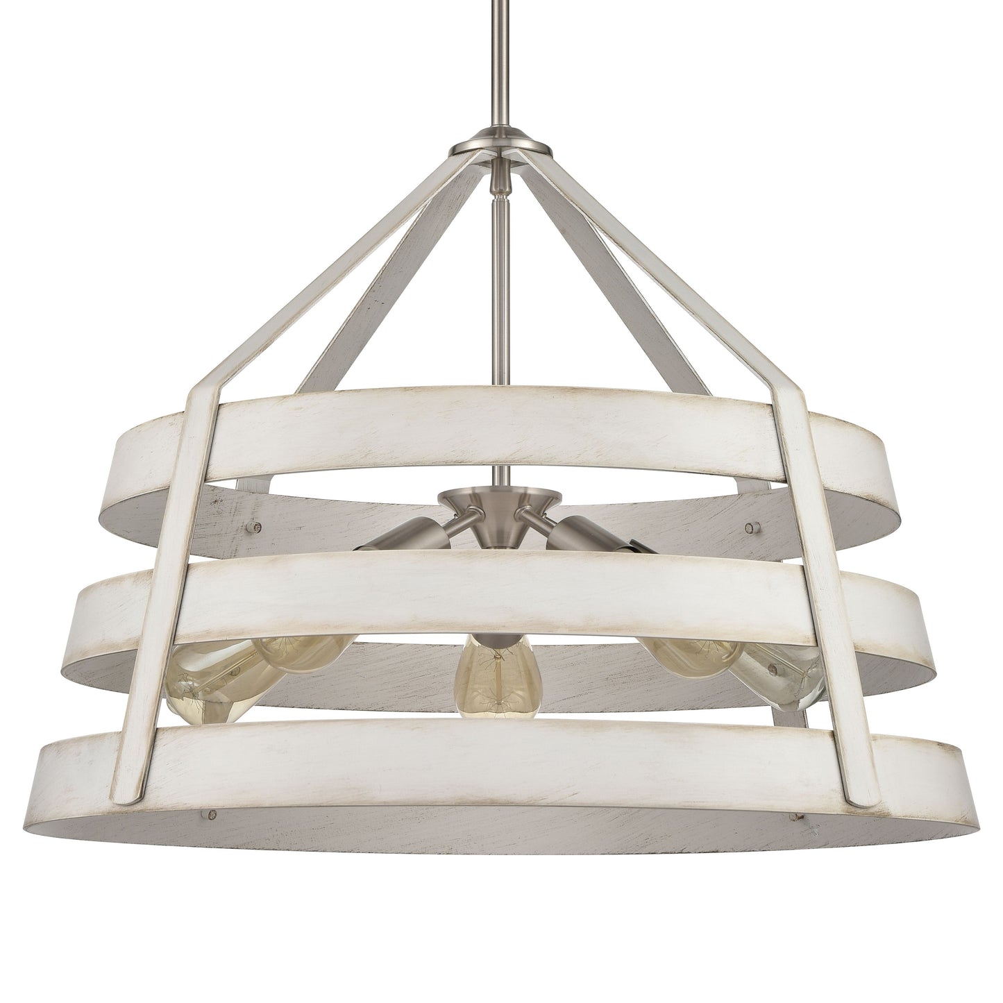 33558/5 - Brigantine 24'' Wide 5-Light Chandelier - Satin Nickel