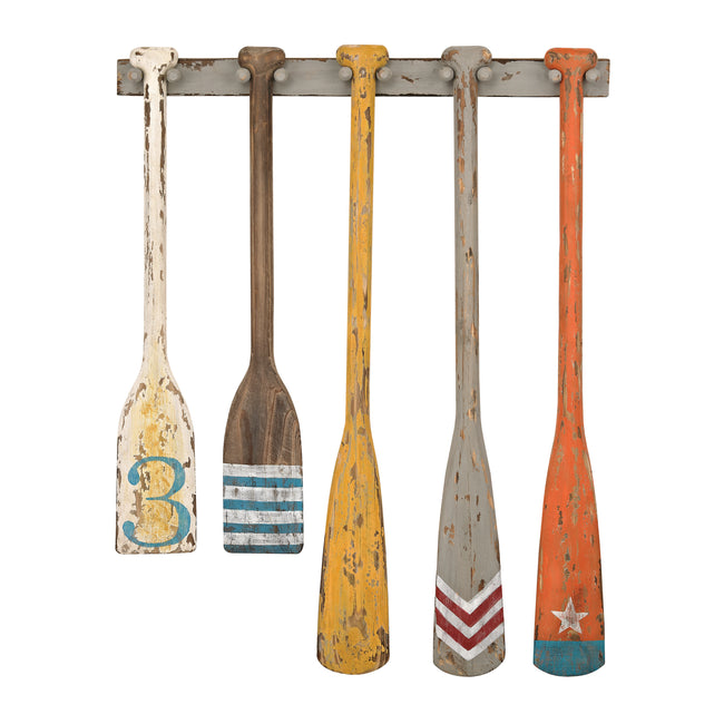 351-10194 - Summer Oars Dimensional Wall Art