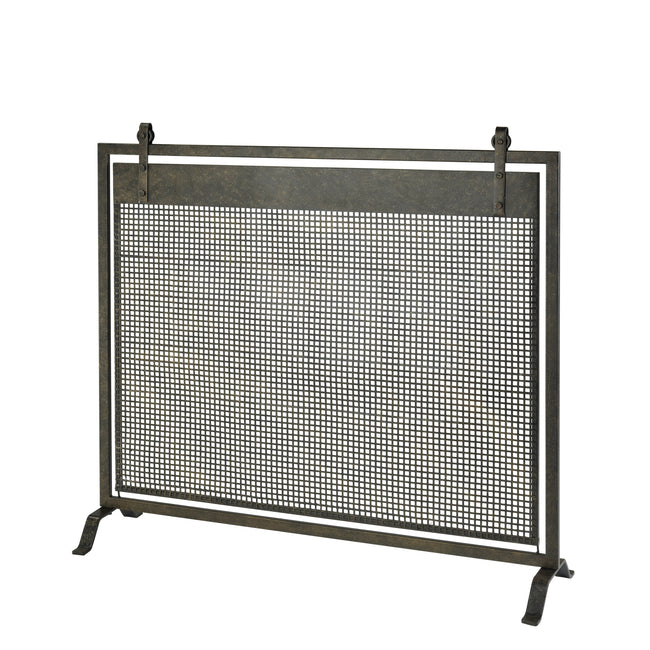 351-10507 - Bannockburn Fire Screen - Black