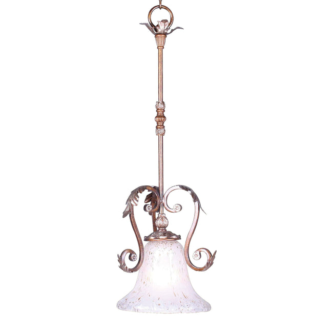 370-SS-G - Panthera 11'' Wide 1-Light Mini Pendant - Silver