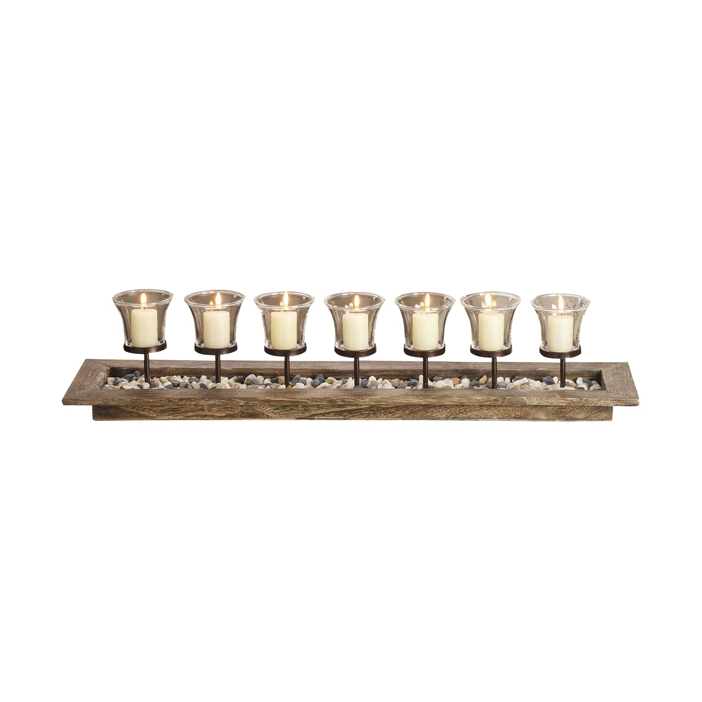 400087 - Firenza Votive Centerpiece - Natural