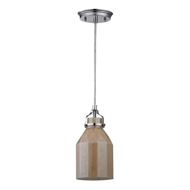 46029/1 - Danica 5'' Wide 1-Light Pendant - Amber