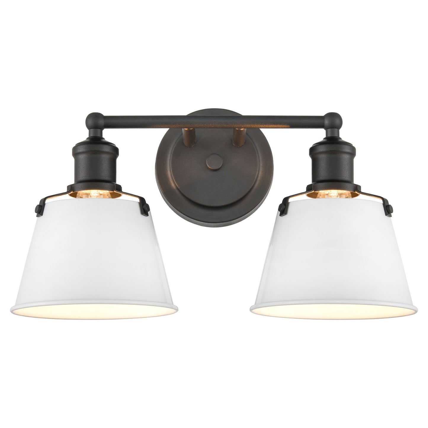 47461/2 - Holgate 15'' Wide 2-Light Vanity Light - Charcoal