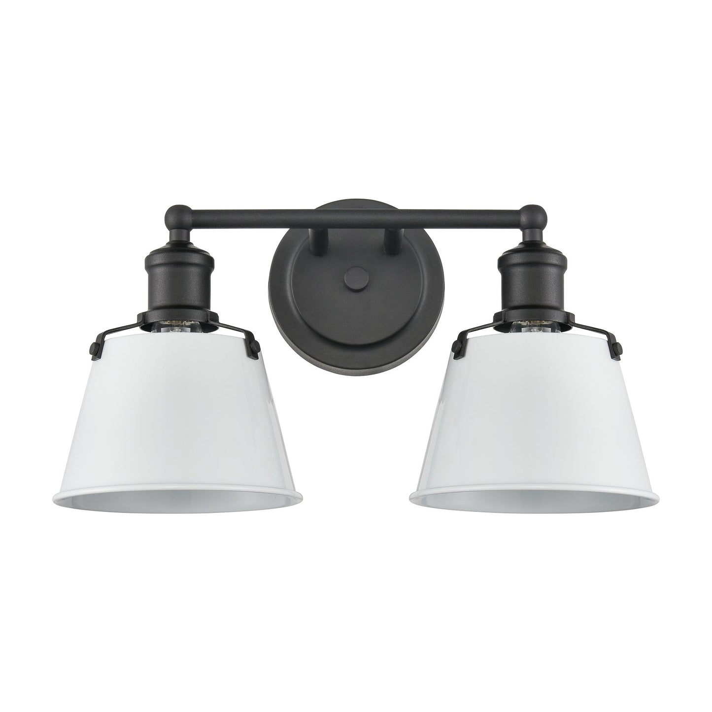 47461/2 - Holgate 15'' Wide 2-Light Vanity Light - Charcoal