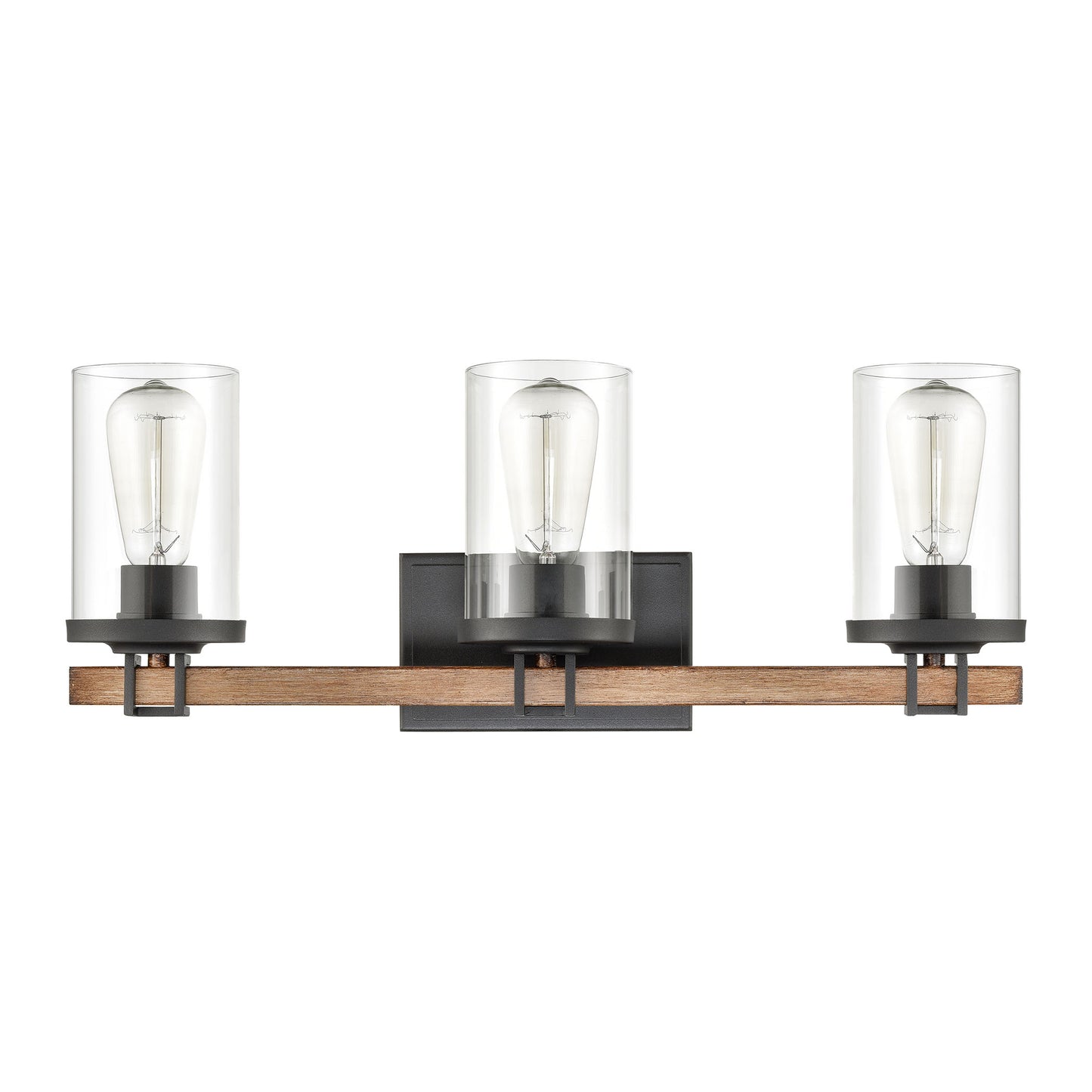 47592/3 - Holdfast 22'' Wide 3-Light Vanity Light - Charcoal