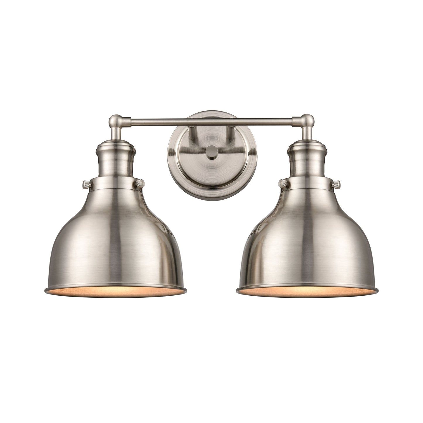 47641/2 - Haralson 17'' Wide 2-Light Vanity Light - Satin Nickel