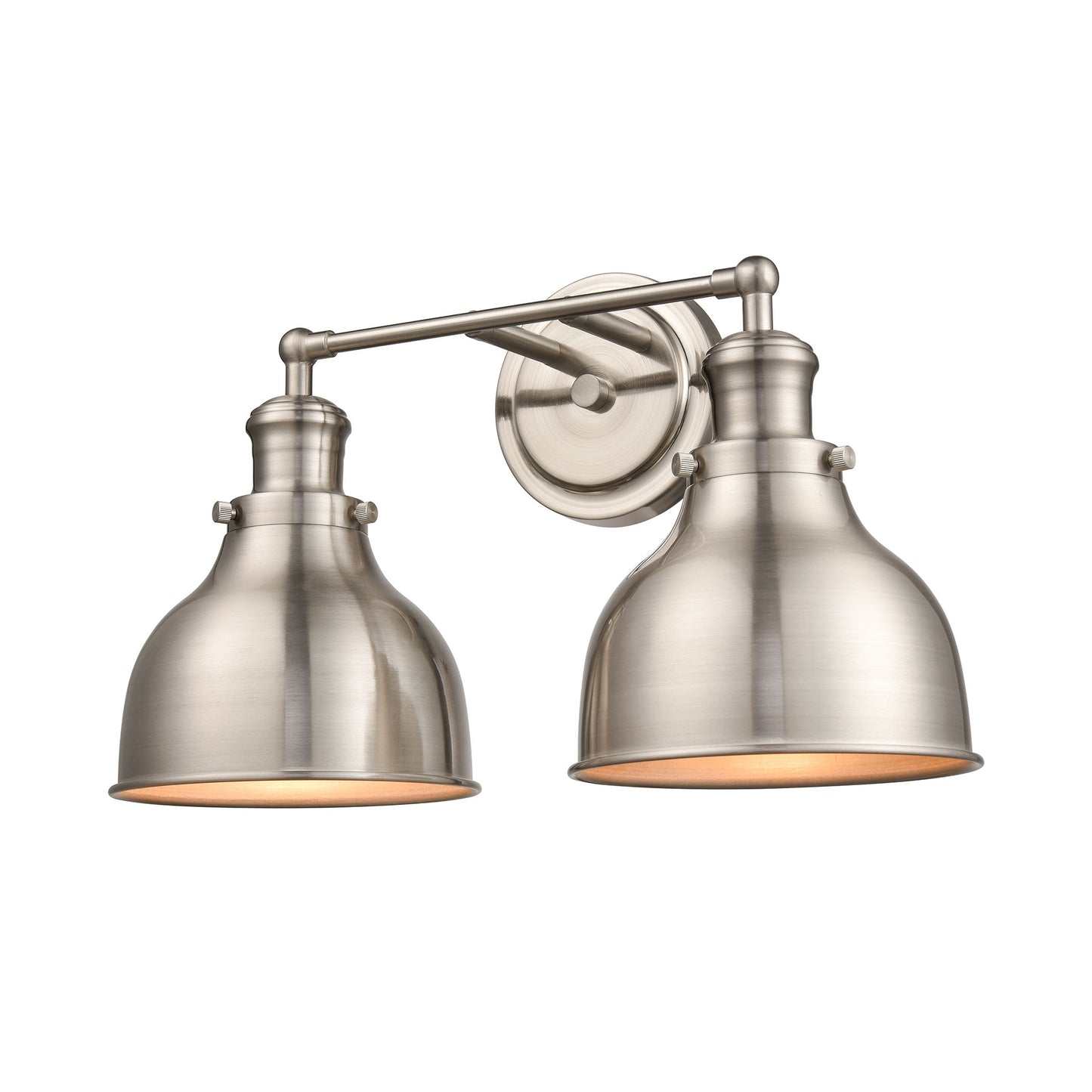 47641/2 - Haralson 17'' Wide 2-Light Vanity Light - Satin Nickel