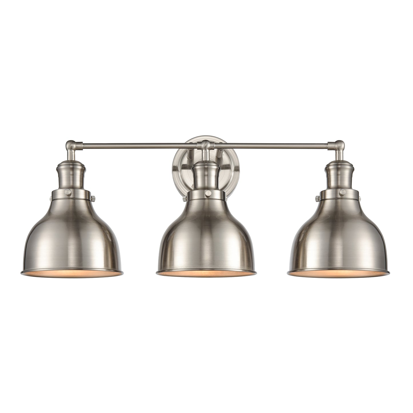 47642/3 - Haralson 24'' Wide 3-Light Vanity Light - Satin Nickel