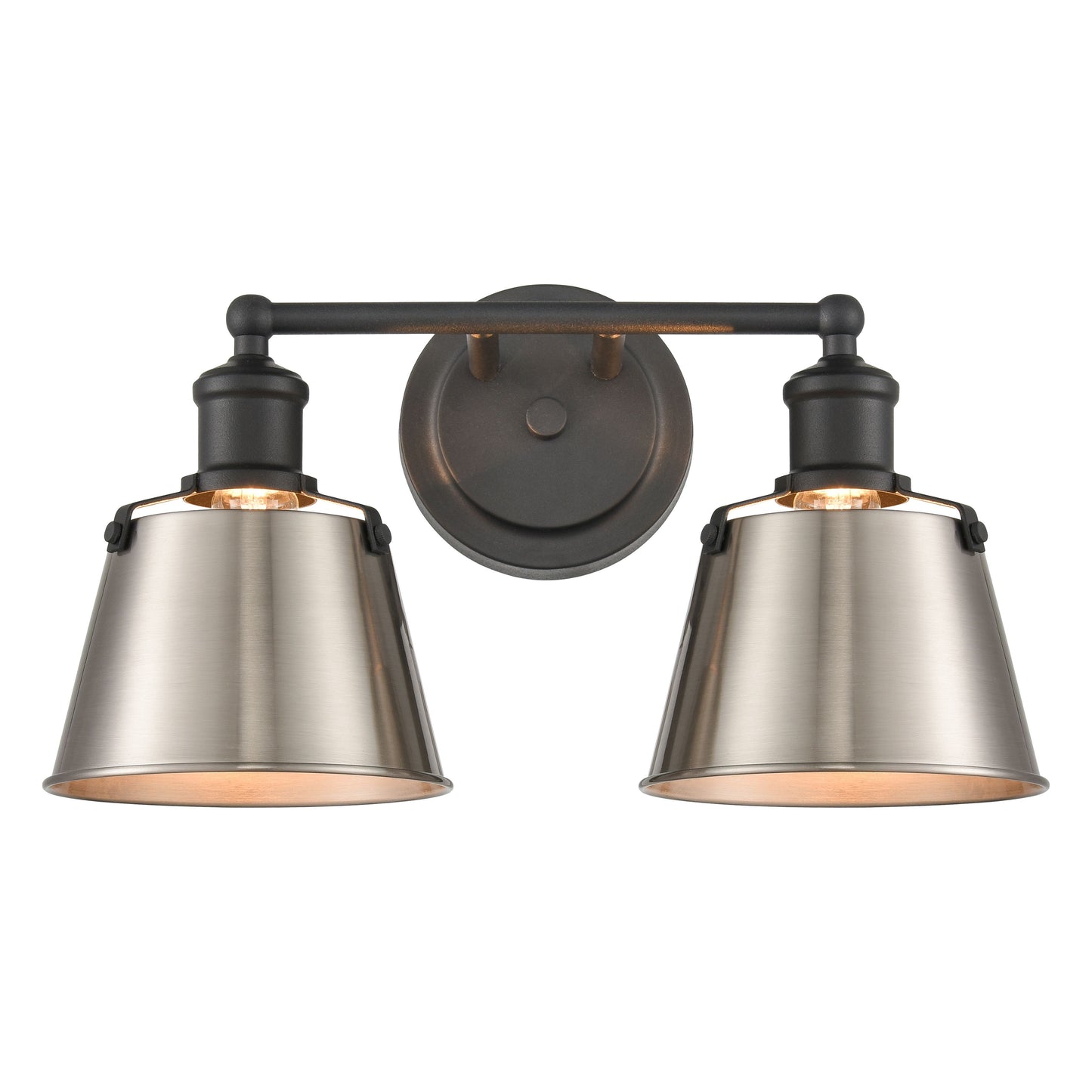 47681/2 - Holgate 15'' Wide 2-Light Vanity Light - Charcoal