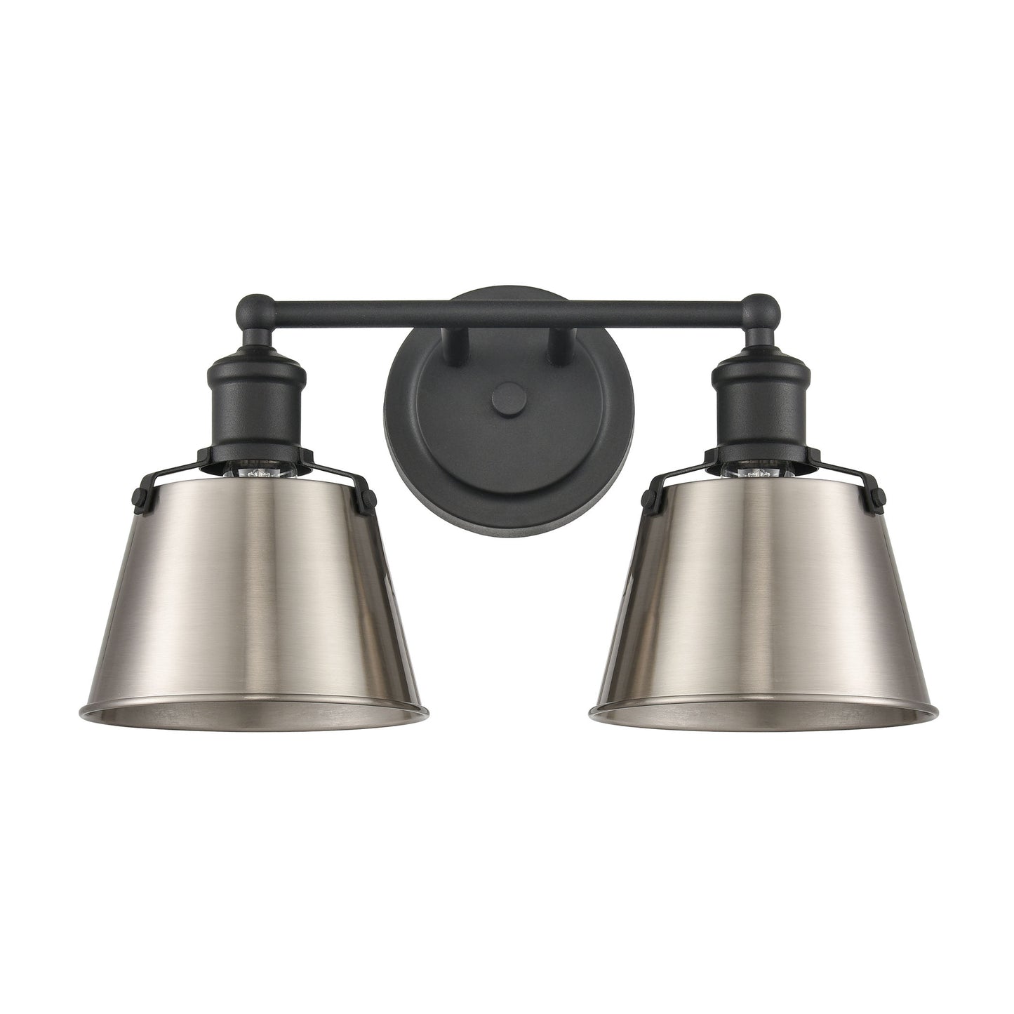 47681/2 - Holgate 15'' Wide 2-Light Vanity Light - Charcoal