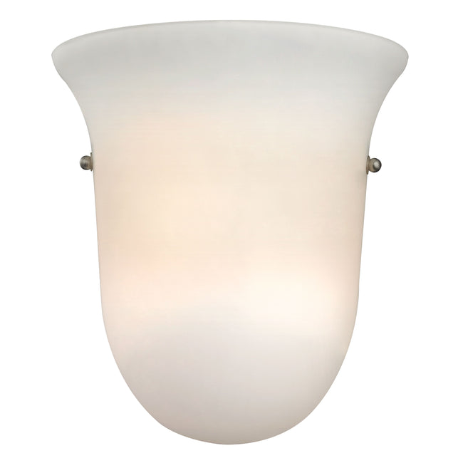 5121WS/99 - Wall Sconces 8'' High 1-Light Sconce - Brushed Nickel