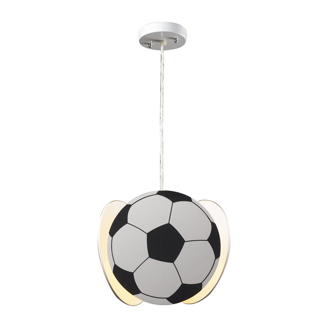 5127/1 - NOVELTY 1-LIGHT SOCCER PENDANT