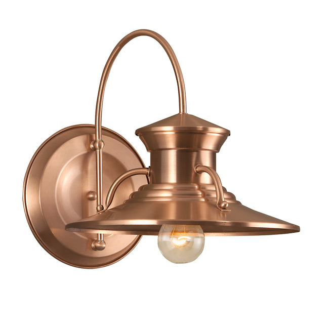 47511/1 - Hunley 11" Wide 1-Light Outdoor Wall Lamp in Oil Rubbed Bronze