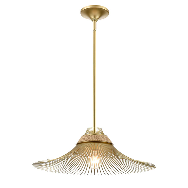 52233/1 - Biscayne Bay 20'' Wide 1-Light Pendant - Champagne Gold