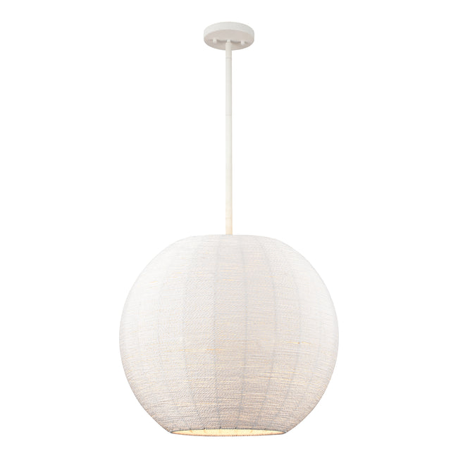 52256/3 - Sophie 20'' Wide 3-Light Pendant - White Coral