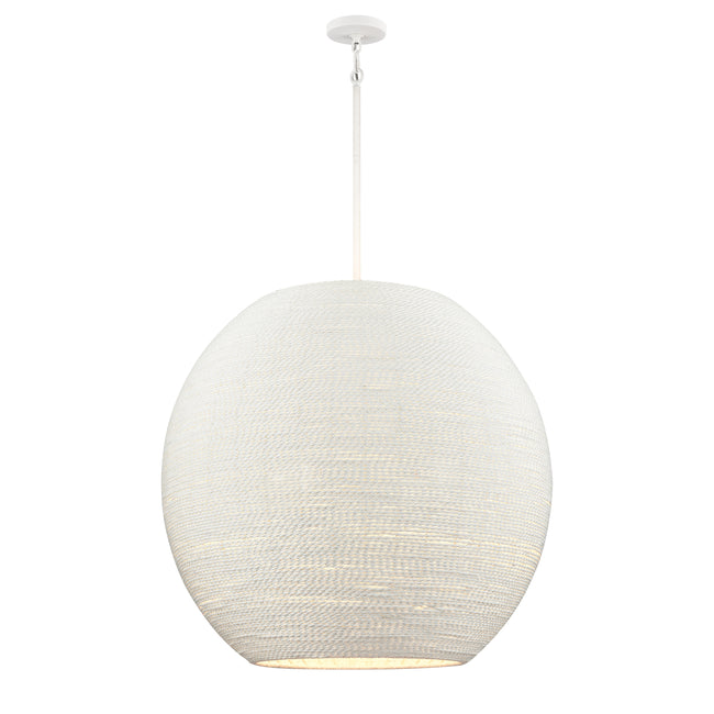 52257/4 - Sophie 30.5'' Wide 4-Light Pendant - White Coral