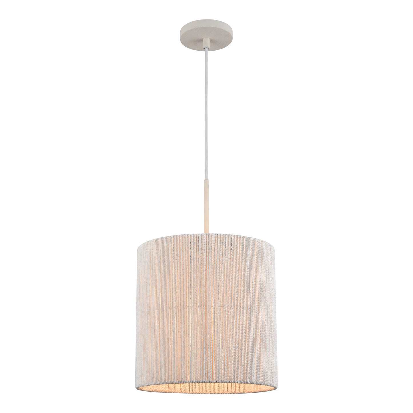 52263/1 - Sophie 12'' Wide 1-Light Pendant - White Coral