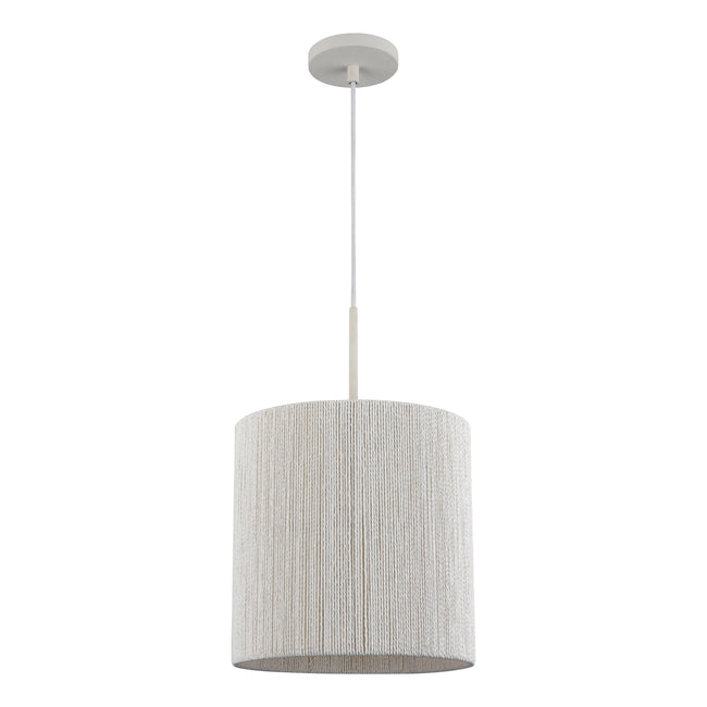 52263/1 - Sophie 12'' Wide 1-Light Pendant - White Coral