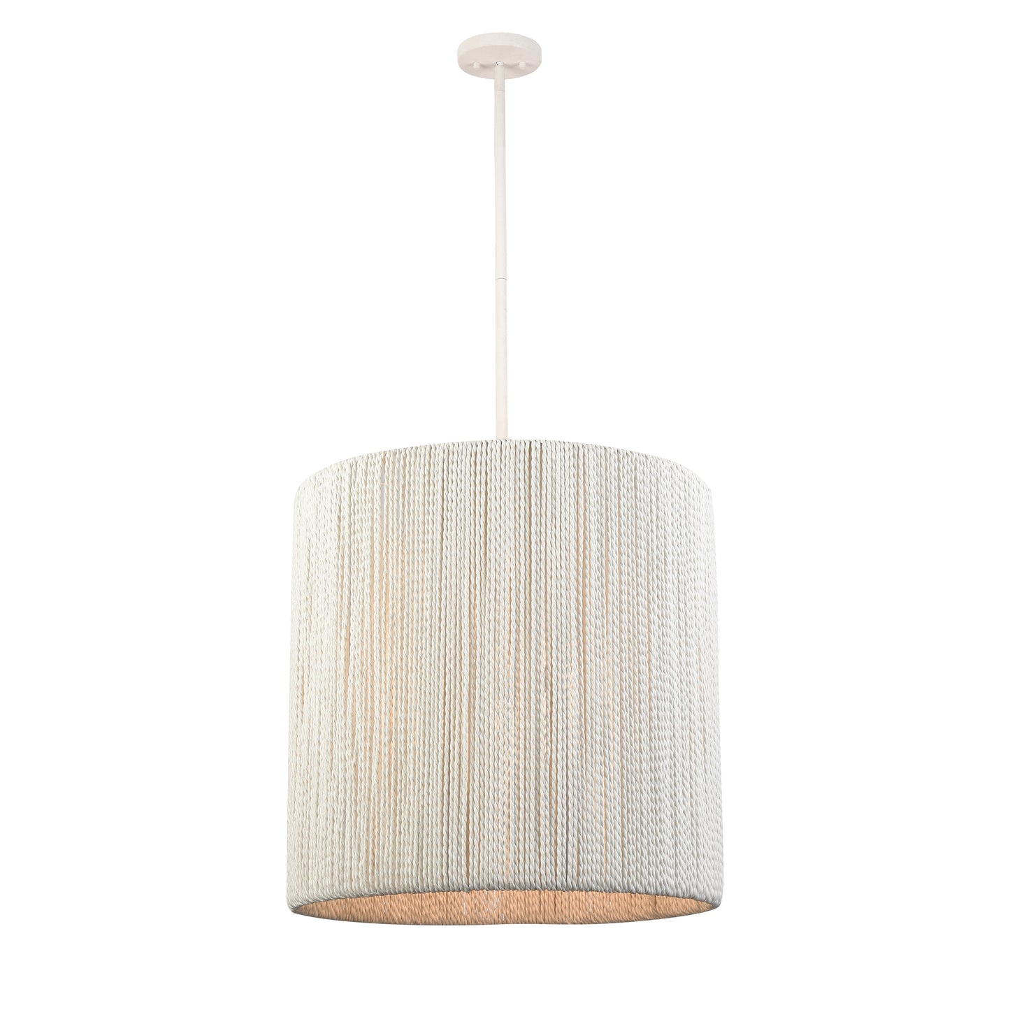 52264/3 - Sophie 23'' Wide 3-Light Pendant - White Coral