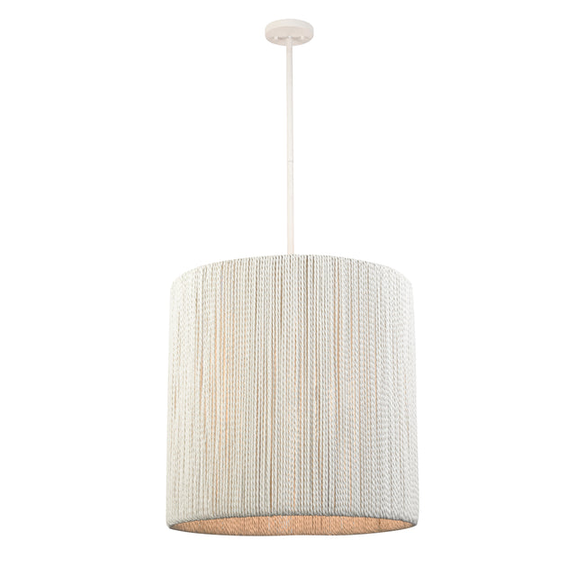 52264/3 - Sophie 23'' Wide 3-Light Pendant - White Coral