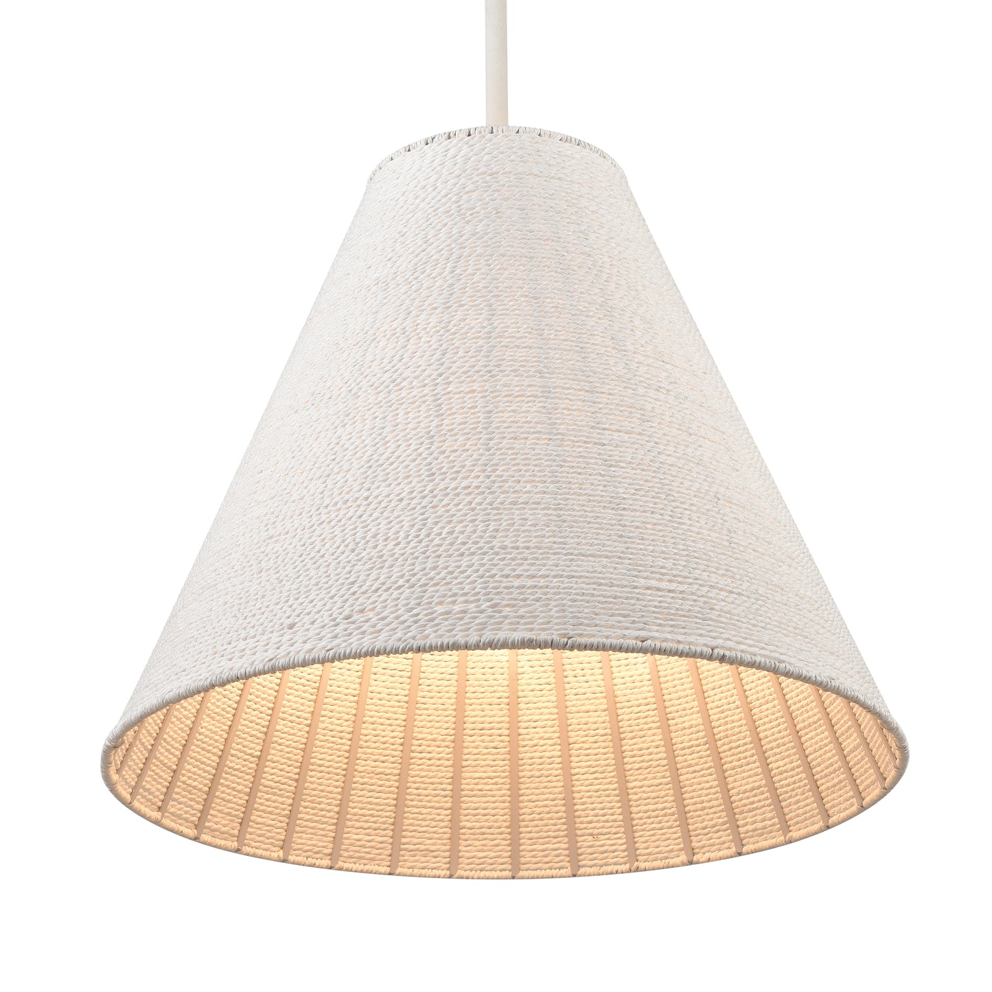 52265/3 - Sophie 22'' Wide 3-Light Pendant - White Coral