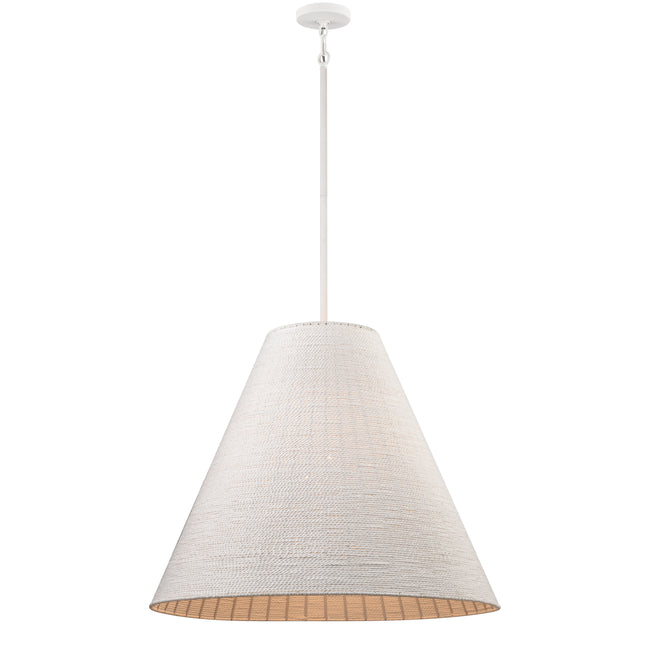 52266/4 - Sophie 30'' Wide 4-Light Pendant - White Coral